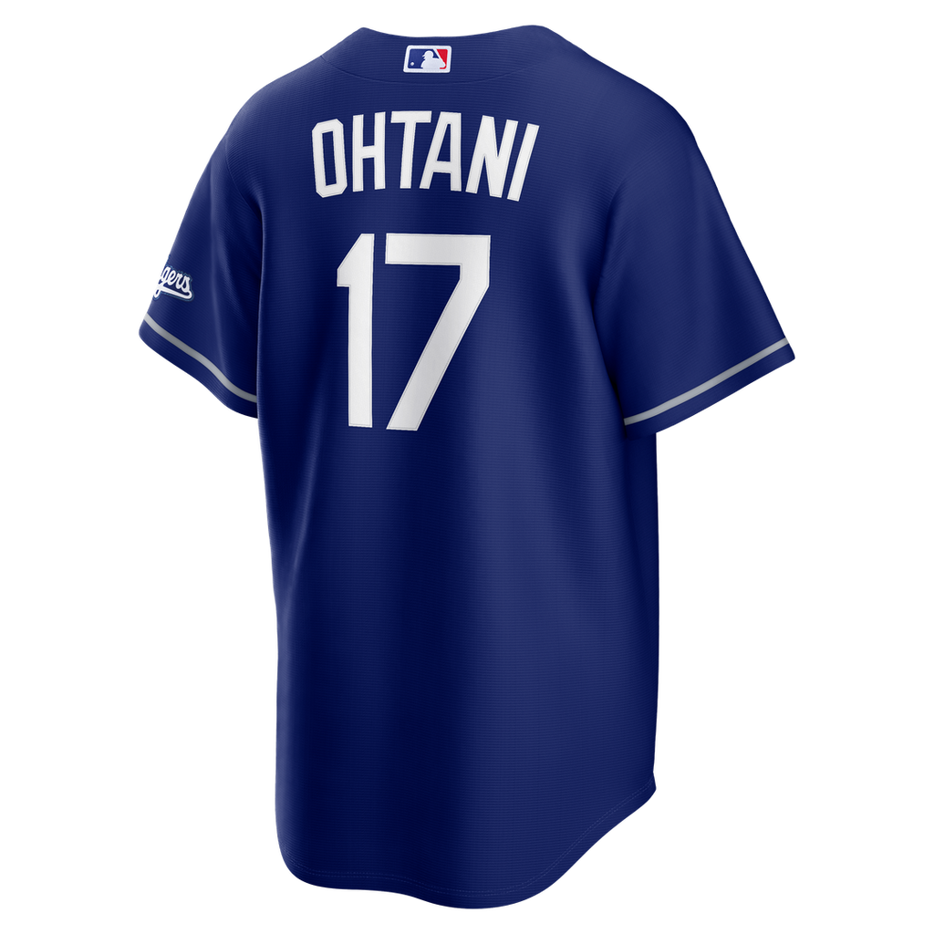 Men's Los Angeles Dodgers Shohei Ohtani Royal Alternate Stadium MLB Baseball Jersey - view 6