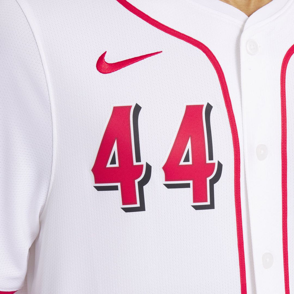 Men's Cincinnati Reds Elly De La Cruz White Home Limited MLB Baseball Jersey - view 25