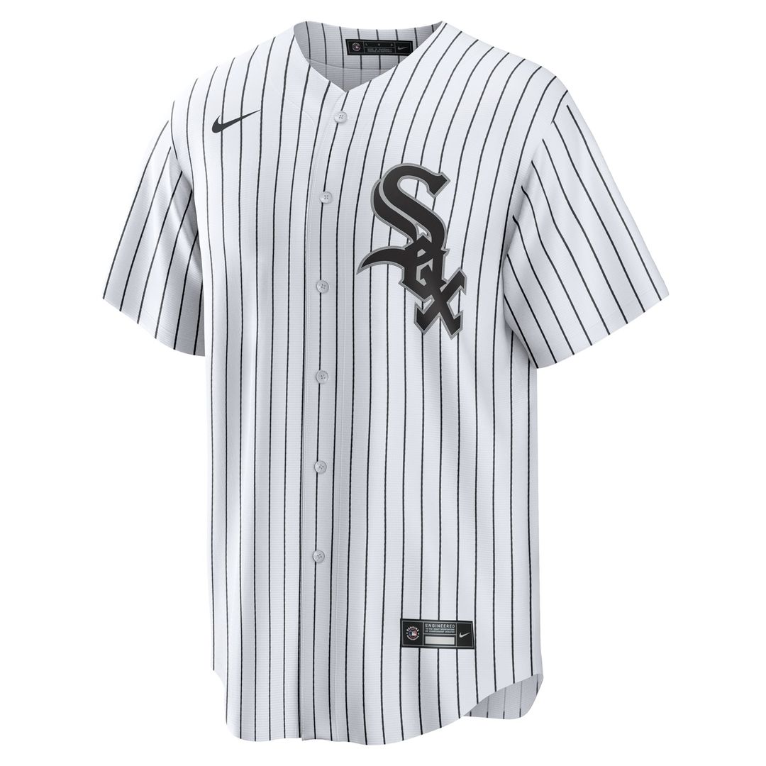 Men's Chicago White Sox Miguel Vargas White Home Replica MLB Baseball Jersey - view 2