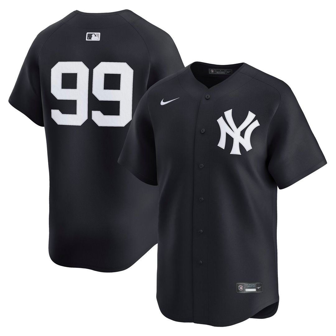 Men's New York Yankees Aaron Judge Navy Alternate Limited MLB Baseball Jersey - view 1