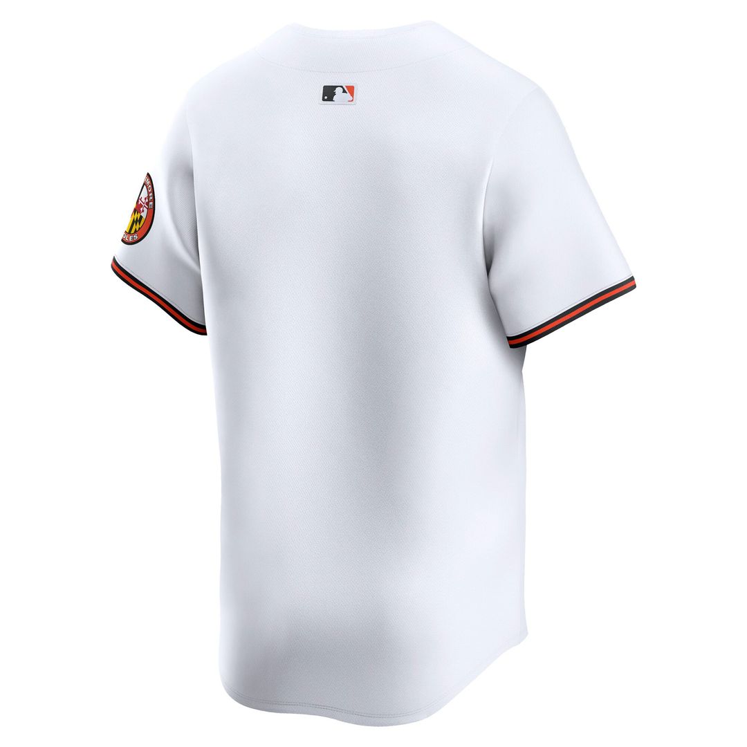 Men's Baltimore Orioles White Home Limited MLB Baseball Jersey - view 7