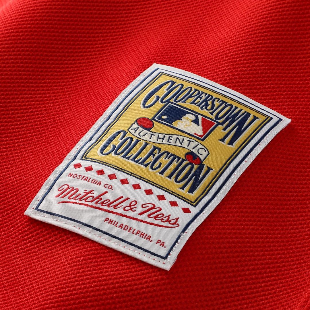 Men's Philadelphia Phillies Ryan Howard Red Cooperstown Collection Batting Practice MLB Baseball Jersey - view 7