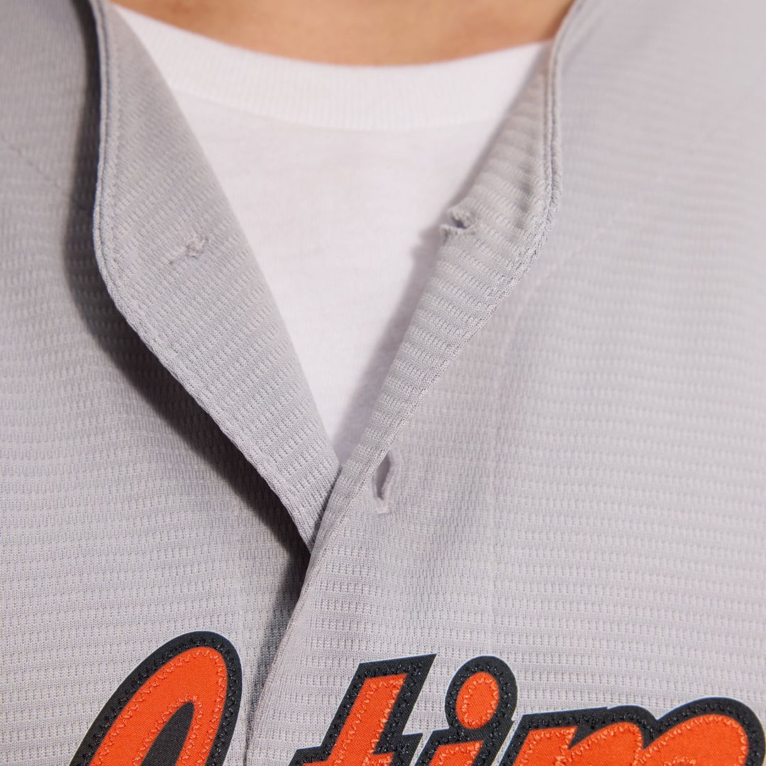 Men's Baltimore Orioles Black Alternate Replica MLB Baseball Jersey - view 43