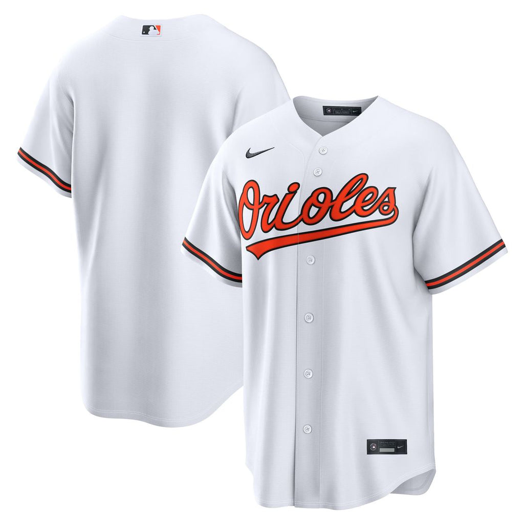 Men's Baltimore Orioles White Home Replica MLB Baseball Jersey - view 1
