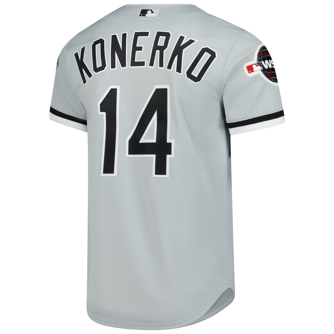 Men's Chicago White Sox Paul Konerko Gray 2005 Cooperstown Collection MLB Baseball Jersey - view 3
