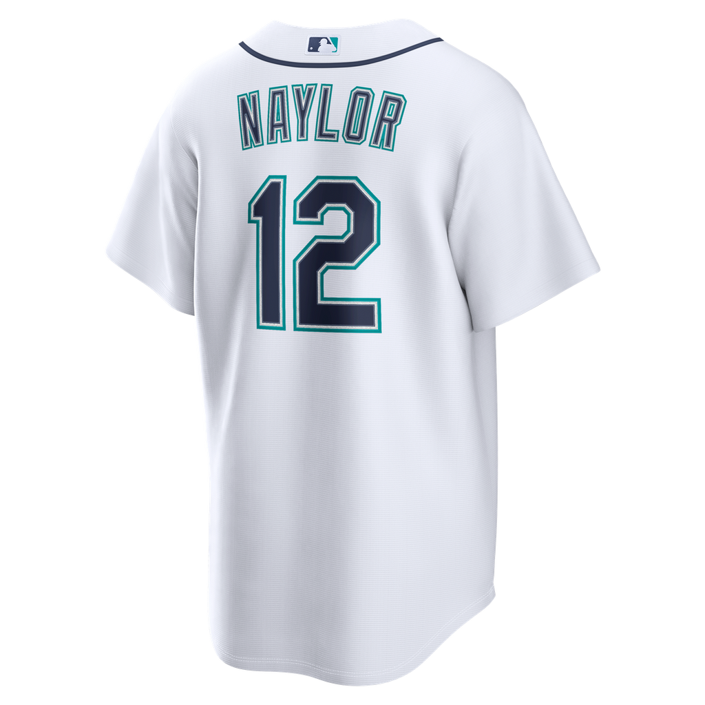 Men's Seattle Mariners Josh Naylor White Home Replica MLB Baseball Jersey - view 3