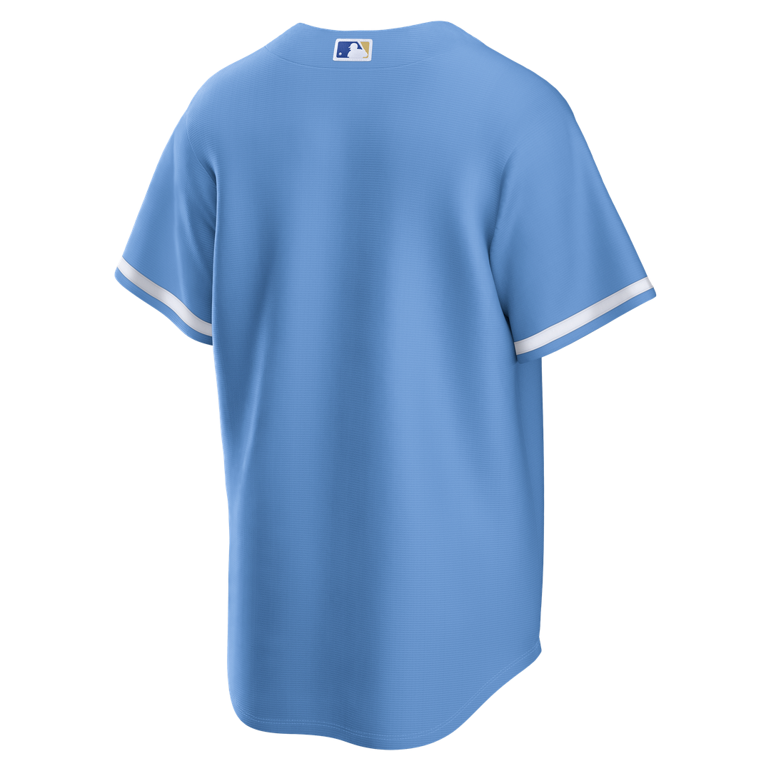 Men's Kansas City Royals Light Blue Alternate Replica MLB Baseball Jersey - view 3