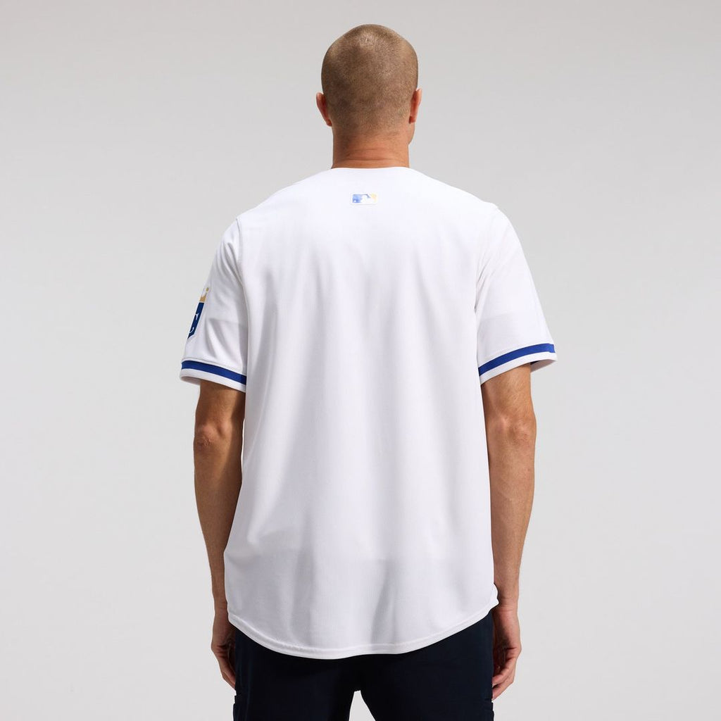 Men's Kansas City Royals White Home Limited MLB Baseball Jersey - view 2