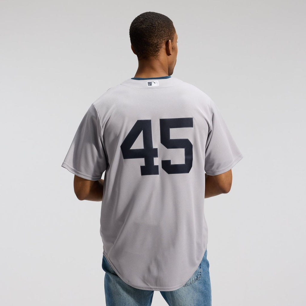 Men's New York Yankees Gerrit Cole Gray Road Replica MLB Baseball Jersey - view 3