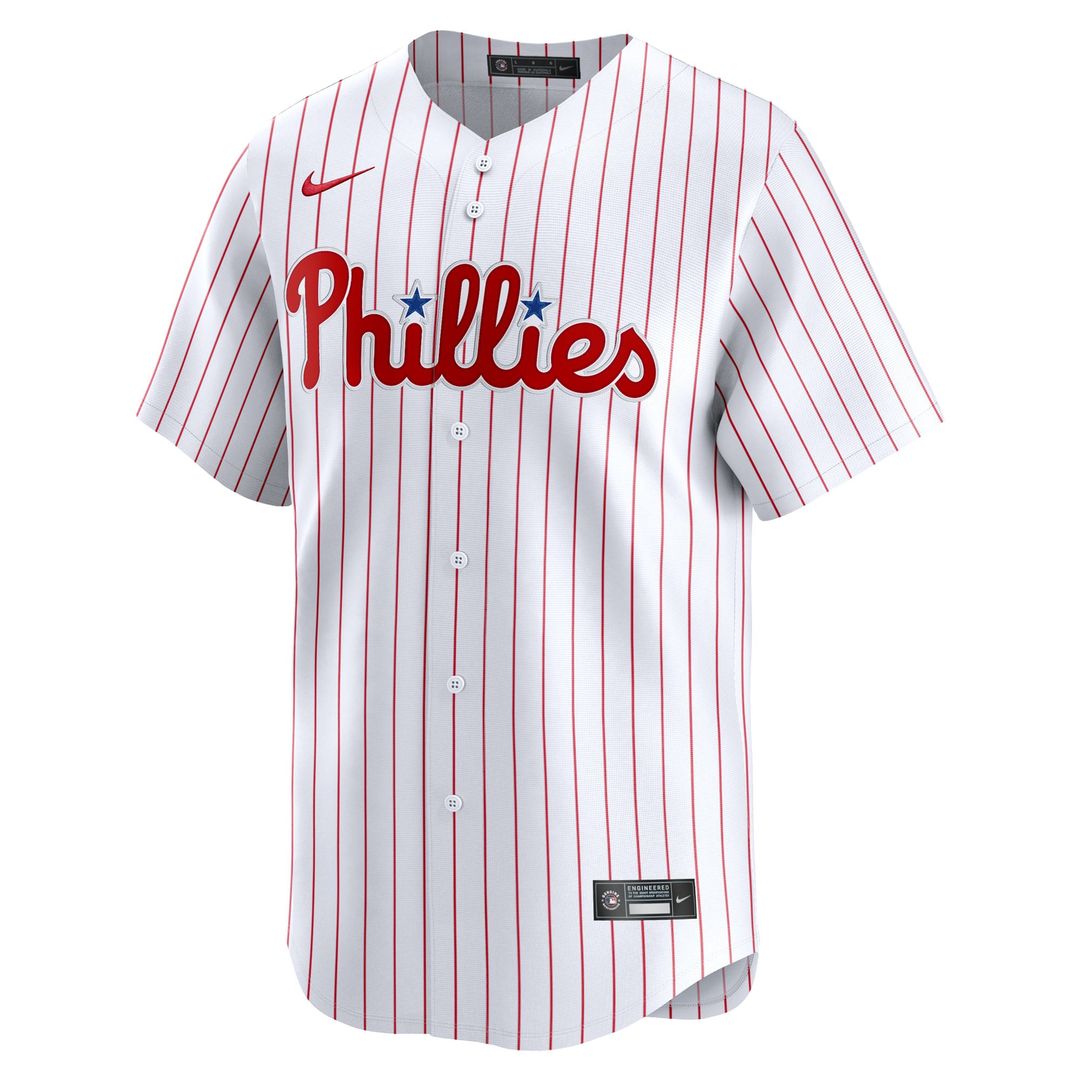 Men's Philadelphia Phillies Jhoan Duran White Home Limited MLB Baseball Jersey - view 2