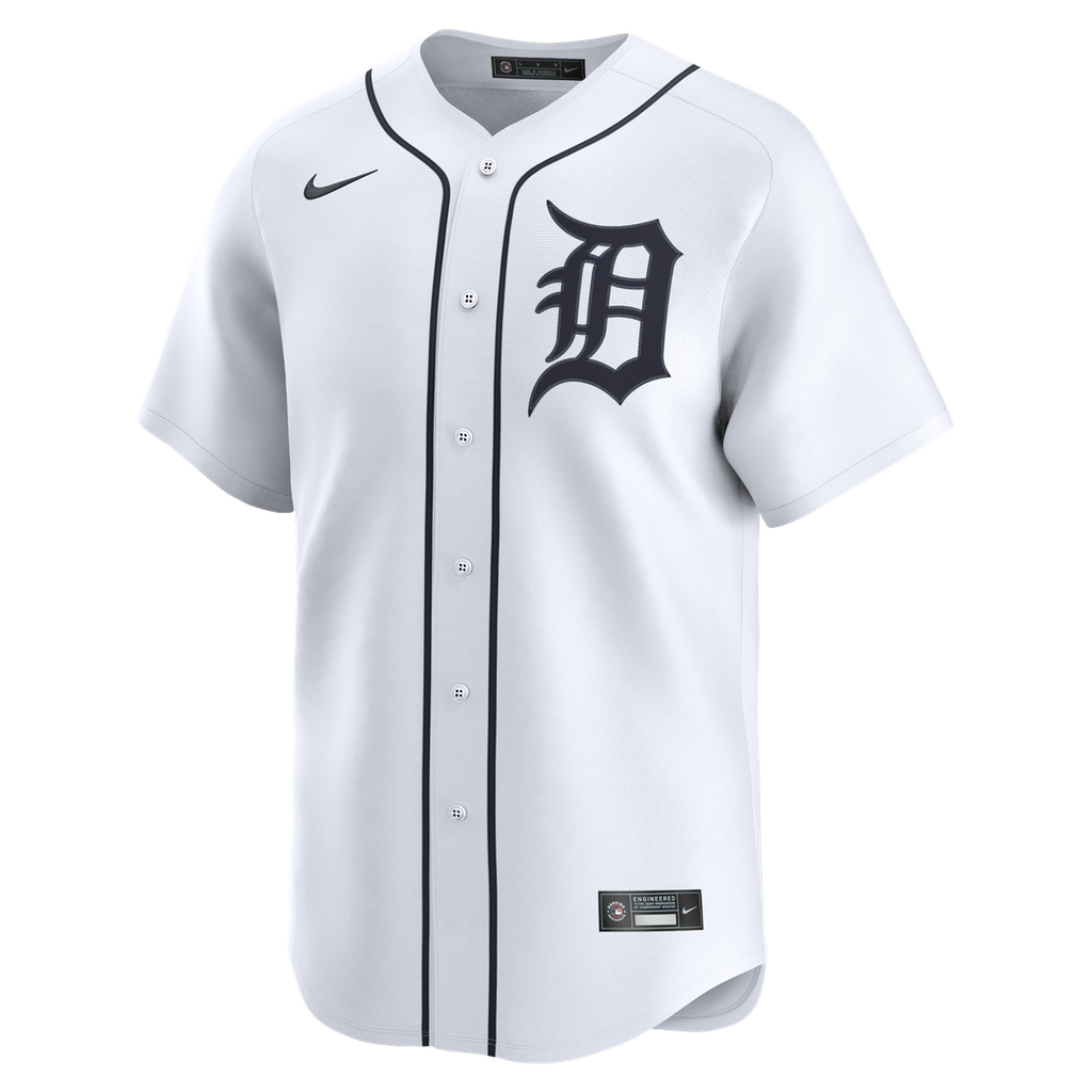 Men's Detroit Tigers Tarik Skubal White Home Limited MLB Baseball Jersey - view 3