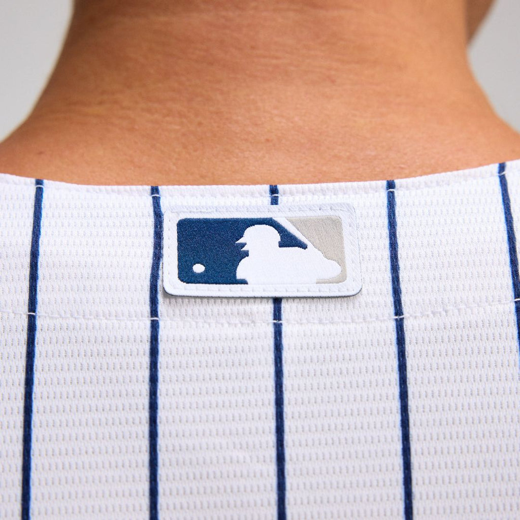 Men's New York Yankees White Home Replica MLB Baseball Jersey - view 12