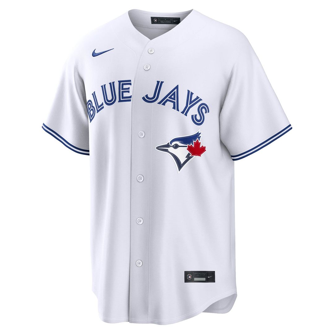 Men's Toronto Blue Jays Alejandro Kirk White Home Replica MLB Baseball Jersey - view 2
