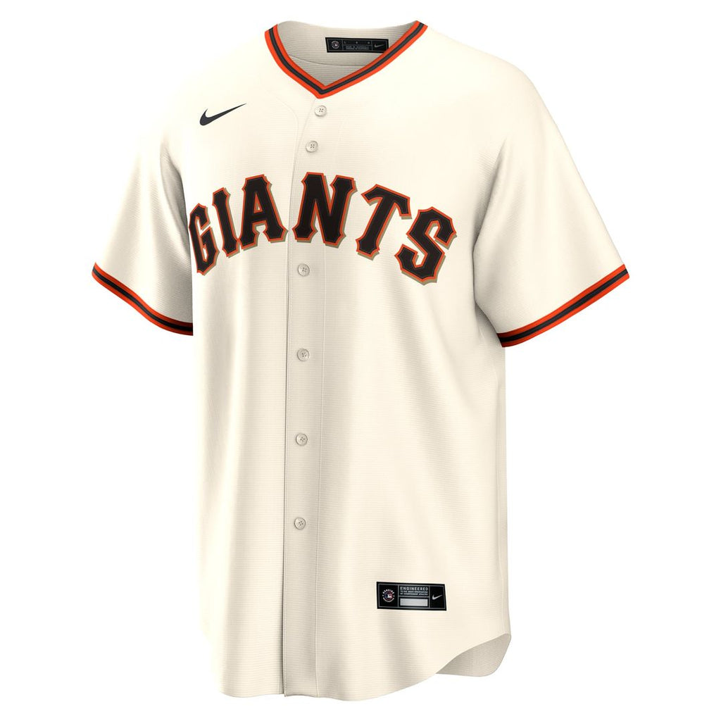 Men's San Francisco Giants Patrick Bailey Cream Home Replica MLB Baseball Jersey - view 2