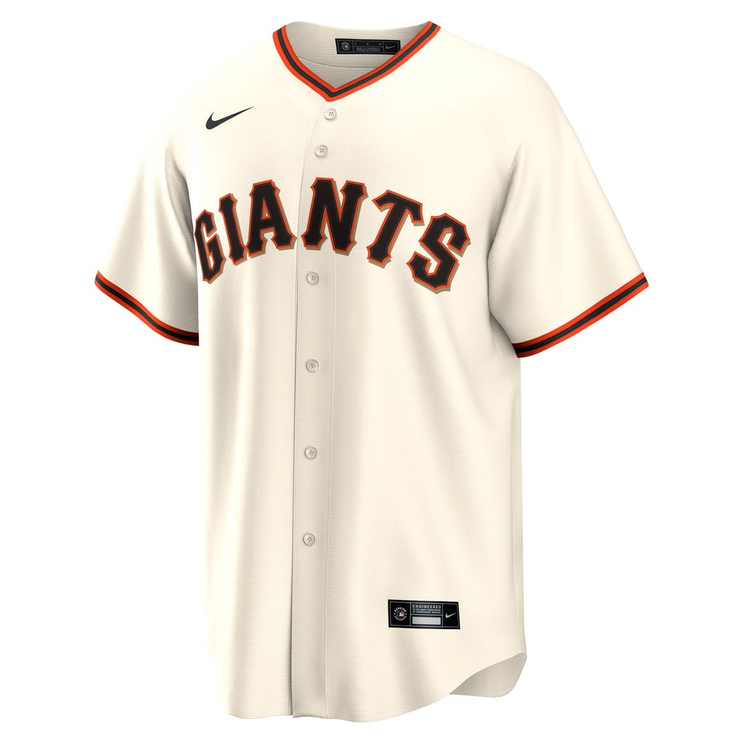 Men's San Francisco Giants Patrick Bailey Cream Home Replica MLB Baseball Jersey - view 2