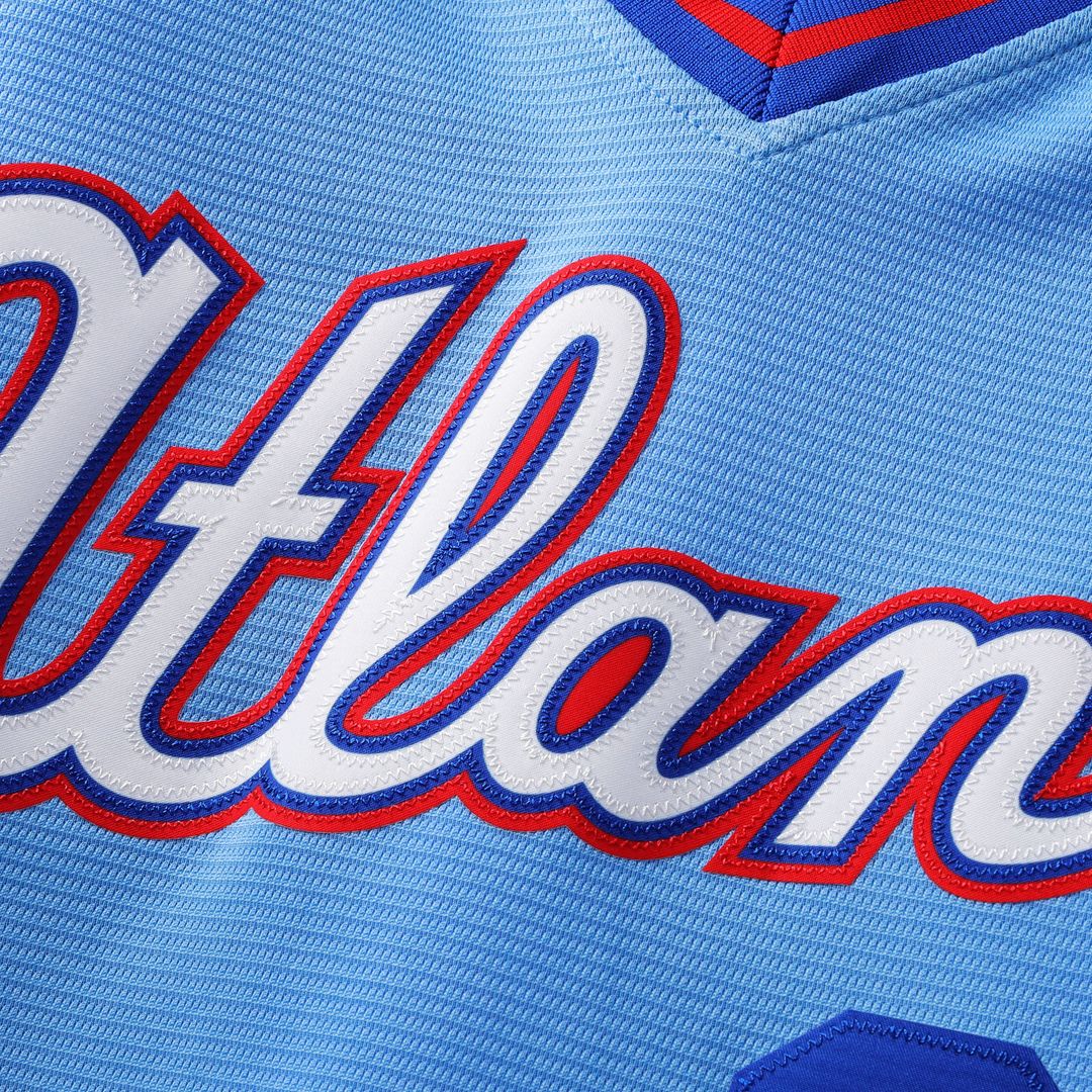 Men's Atlanta Braves Austin Riley Powder Blue 2026 City Connect Stadium MLB Baseball Jersey - view 4