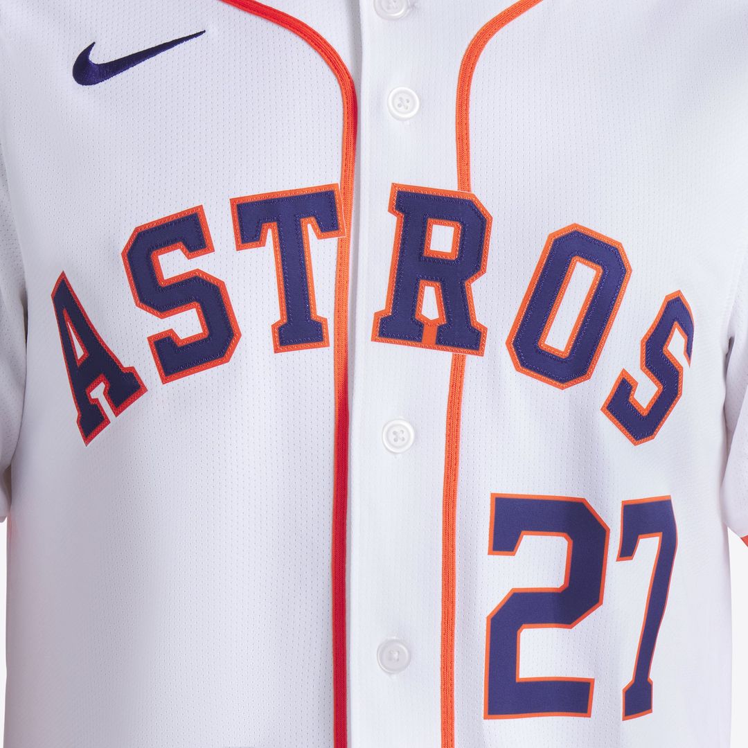 Men's Houston Astros Jose Altuve White Home Limited MLB Baseball Jersey - view 8