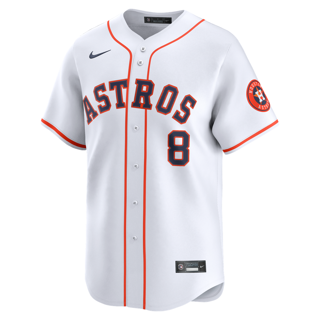 Men's Houston Astros Christian Walker White Home Limited MLB Baseball Jersey - view 2