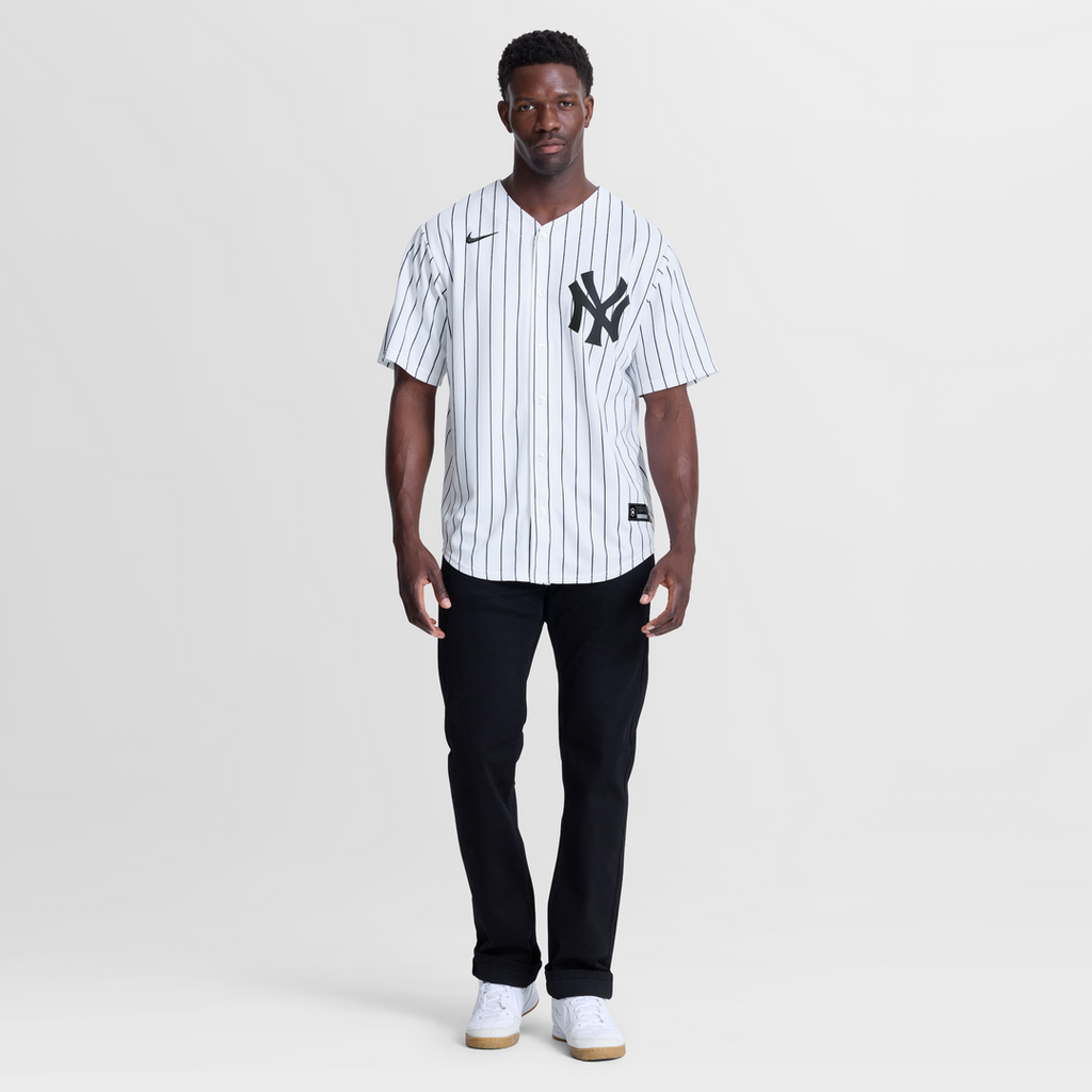 Men's New York Yankees Anthony Volpe White Home Replica MLB Baseball Jersey - view 4