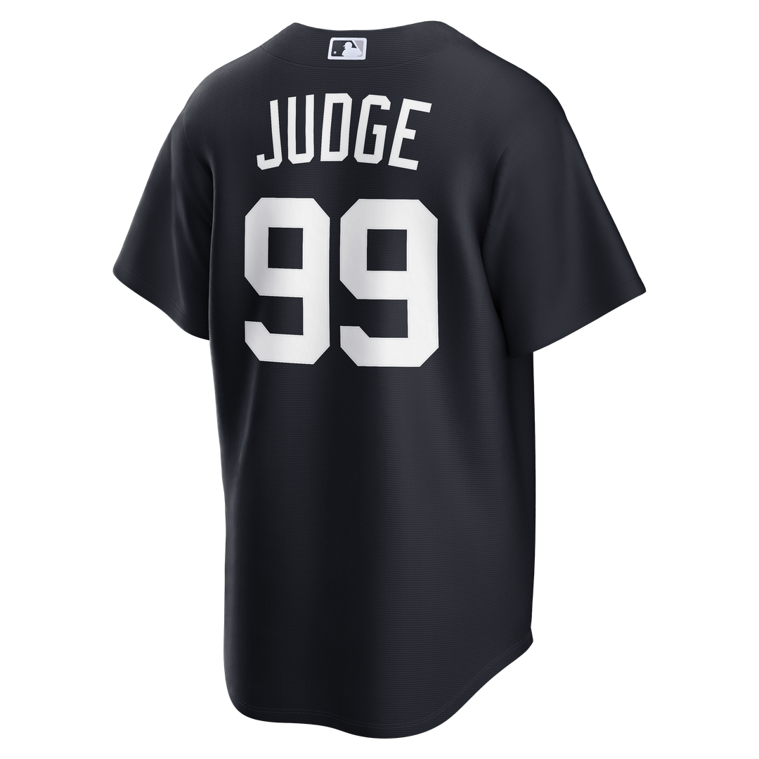 Men's New York Yankees Aaron Judge Navy Alternate Replica MLB Baseball Jersey - view 6