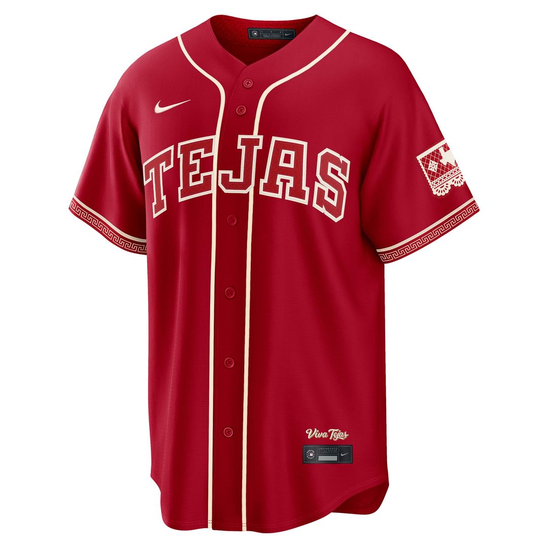 Men's Texas Rangers Nathan Eovaldi Red 2026 City Connect Stadium MLB Baseball Jersey - view 2