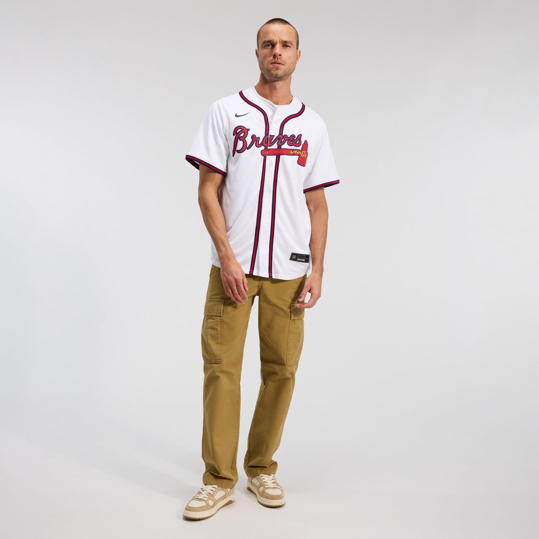 Men's Atlanta Braves Red Alternate Limited MLB Baseball Jersey - view 10