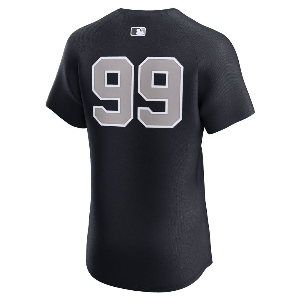 Men's New York Yankees Aaron Judge Navy Alternate Elite MLB Baseball Jersey - view 3