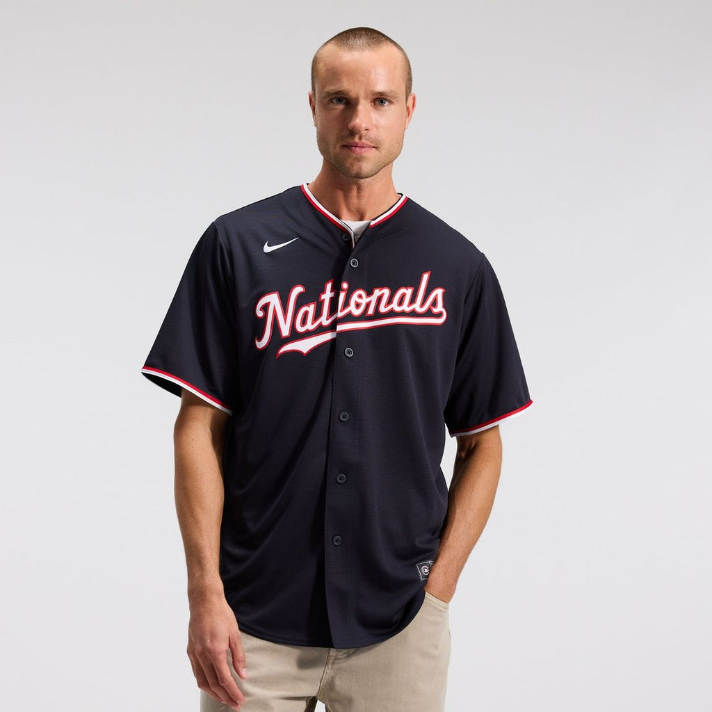 Men's Washington Nationals Dylan Crews White Home Replica MLB Baseball Jersey - view 9
