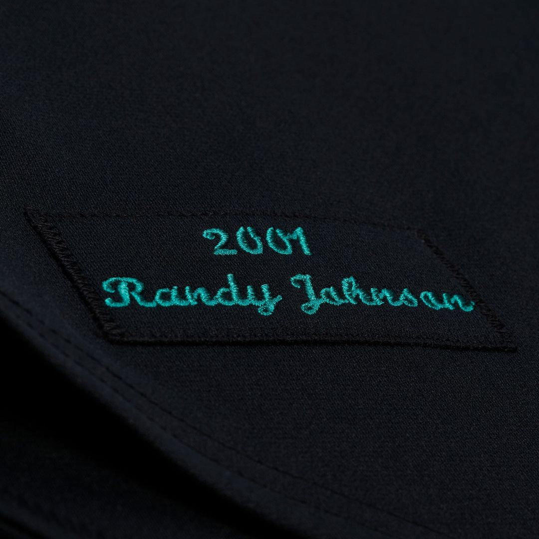 Men's Arizona Diamondbacks Randy Johnson Purple 2000 Throwback MLB Baseball Jersey - view 25