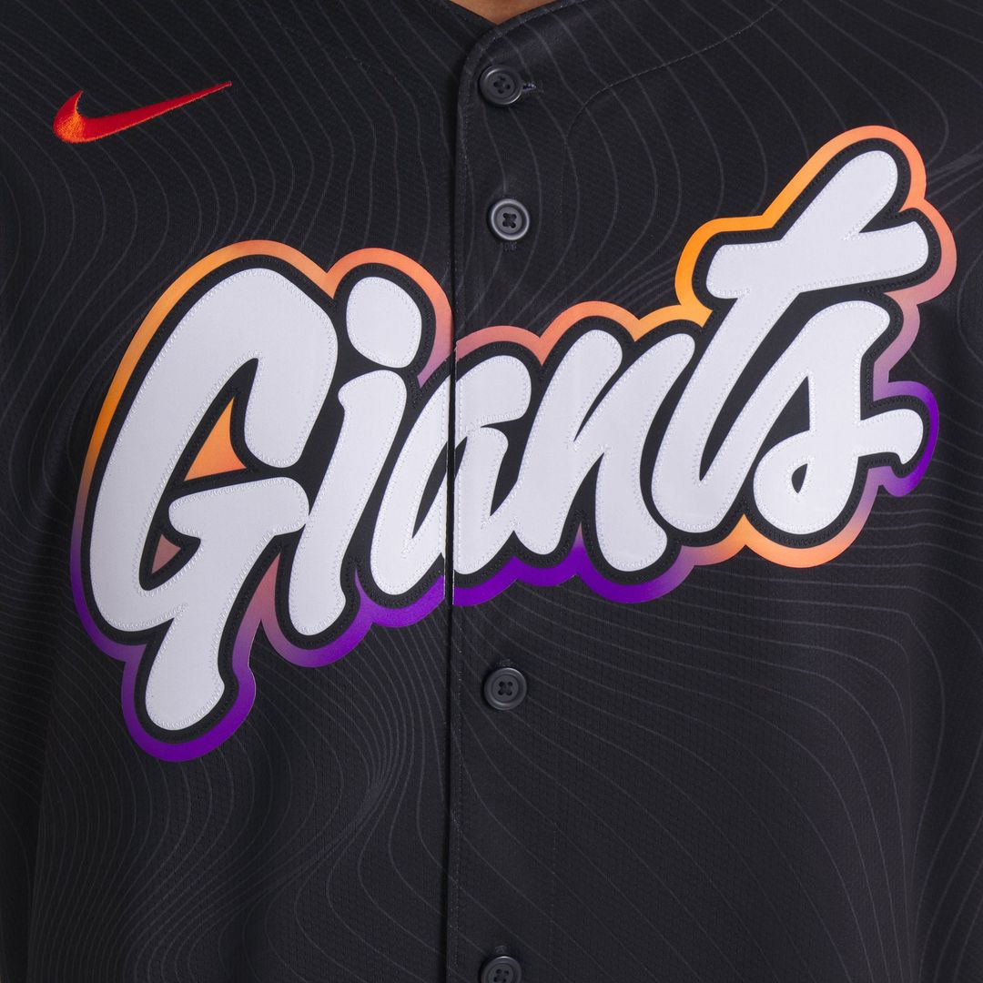 Men's San Francisco Giants Anthracite 2025 City Connect Limited MLB Baseball Jersey - view 7