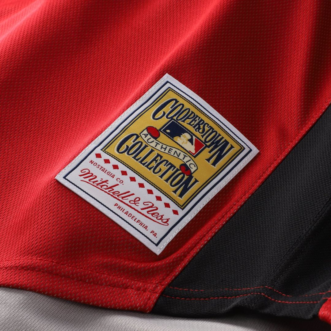 Men's Cincinnati Reds Ken Griffey Jr. Red Batting Practice MLB Baseball Jersey - view 7