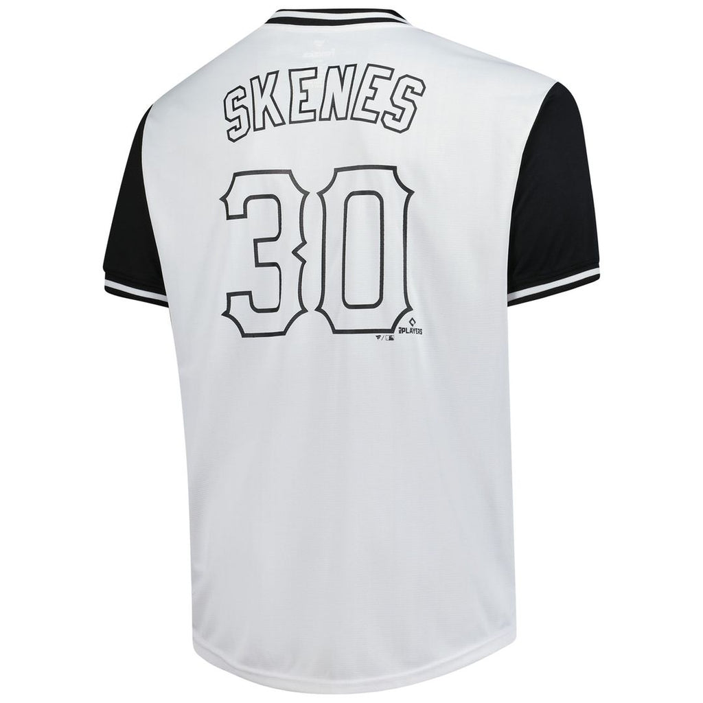 Men's Pittsburgh Pirates Paul Skenes White Big & Tall Name & Number MLB Baseball Jersey - view 3