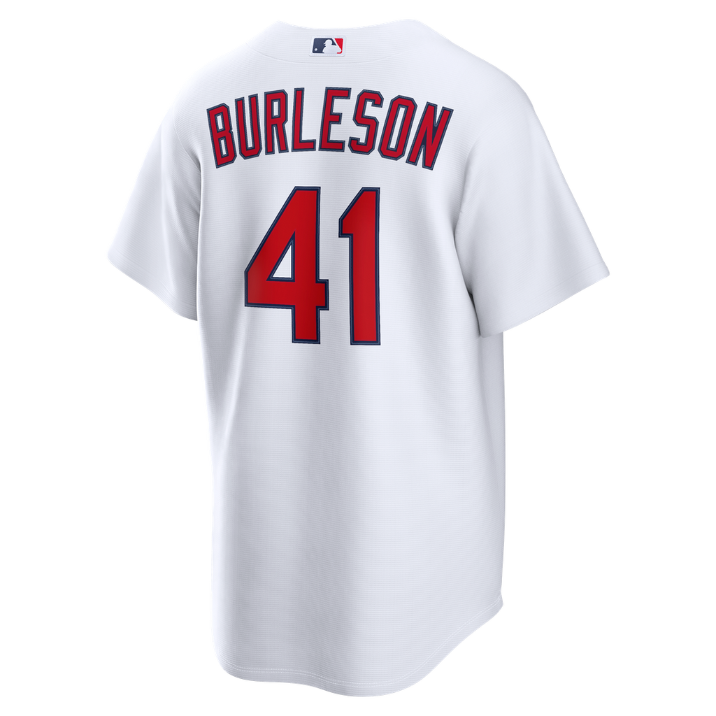 Men's St. Louis Cardinals Alec Burleson White Home Replica MLB Baseball Jersey - view 3