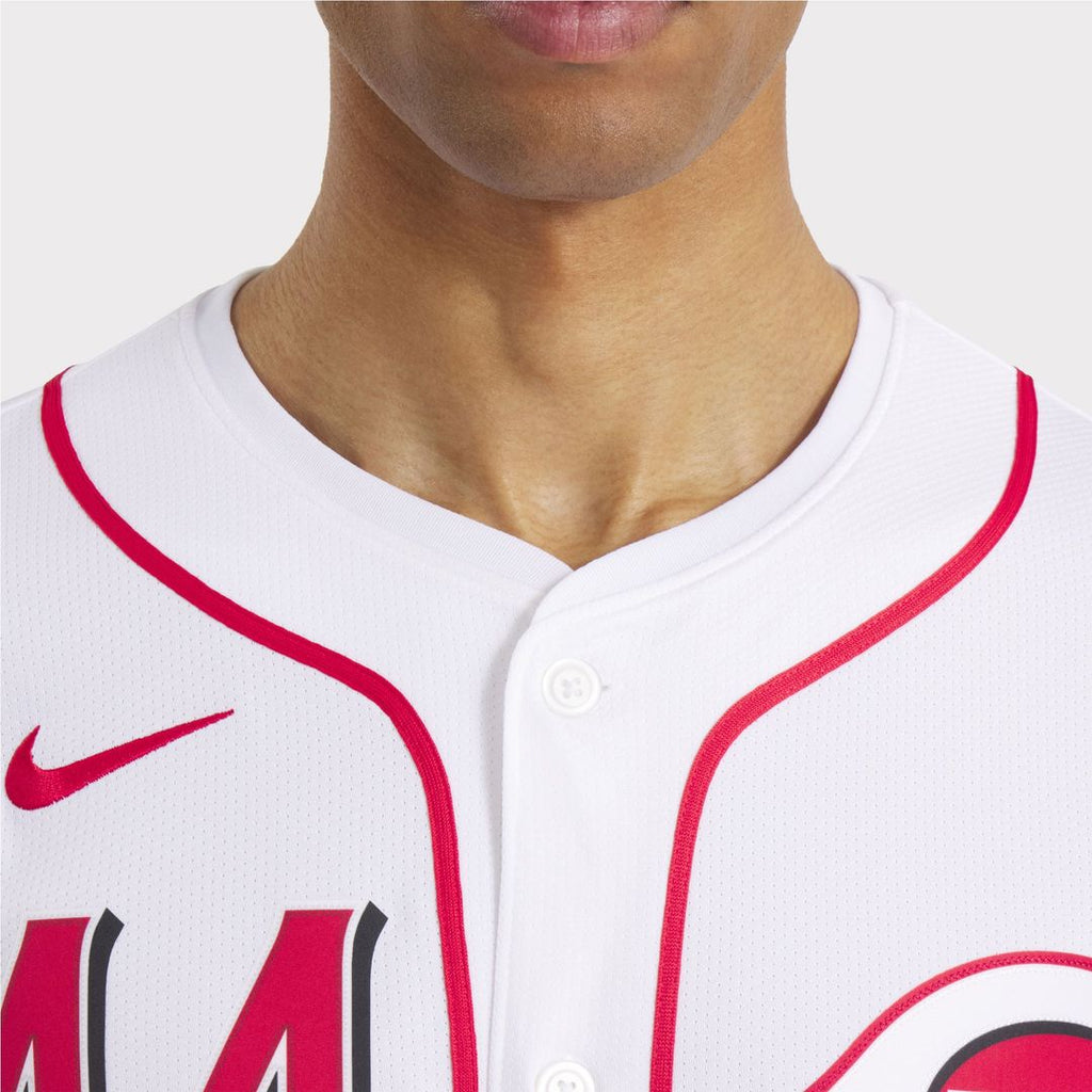 Men's Cincinnati Reds Elly De La Cruz Gray Road Limited MLB Baseball Jersey - view 15