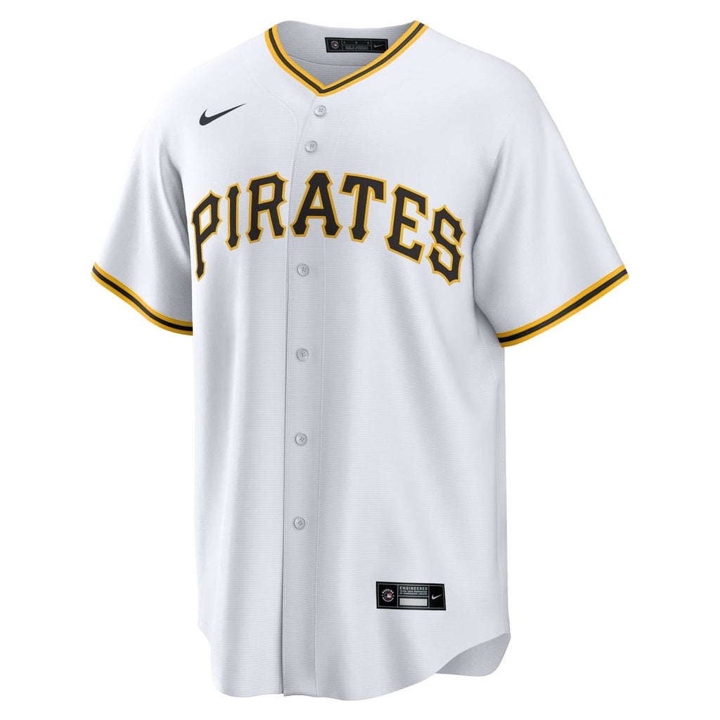 Men's Pittsburgh Pirates Black Alternate Replica MLB Baseball Jersey - view 28