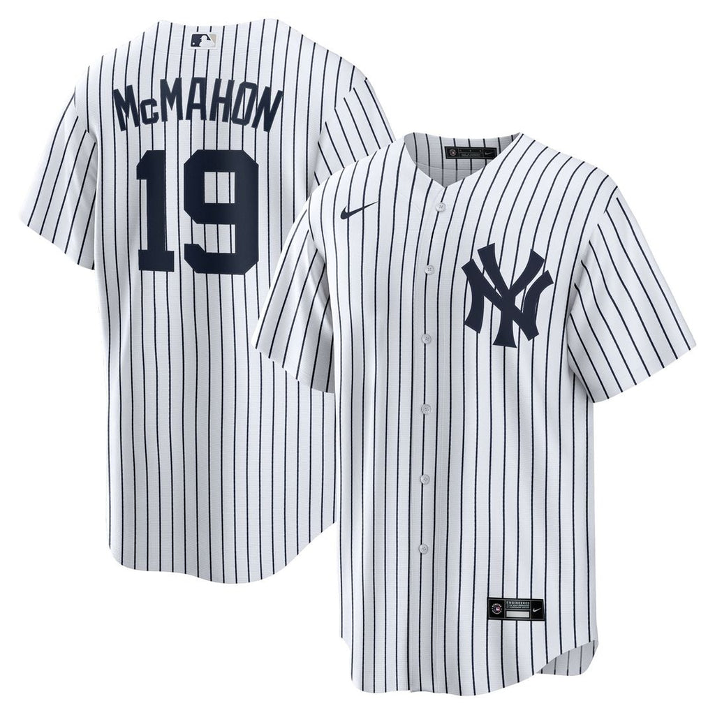 Men's New York Yankees Ryan McMahon White Home Replica MLB Baseball Jersey - view 1