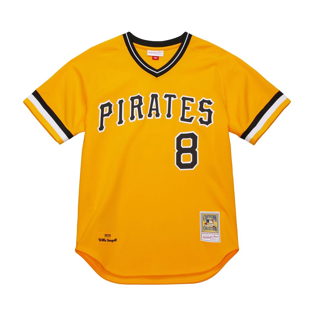 Men's Pittsburgh Pirates Willie Stargell Gold 1979 Throwback MLB Baseball Jersey - view 2