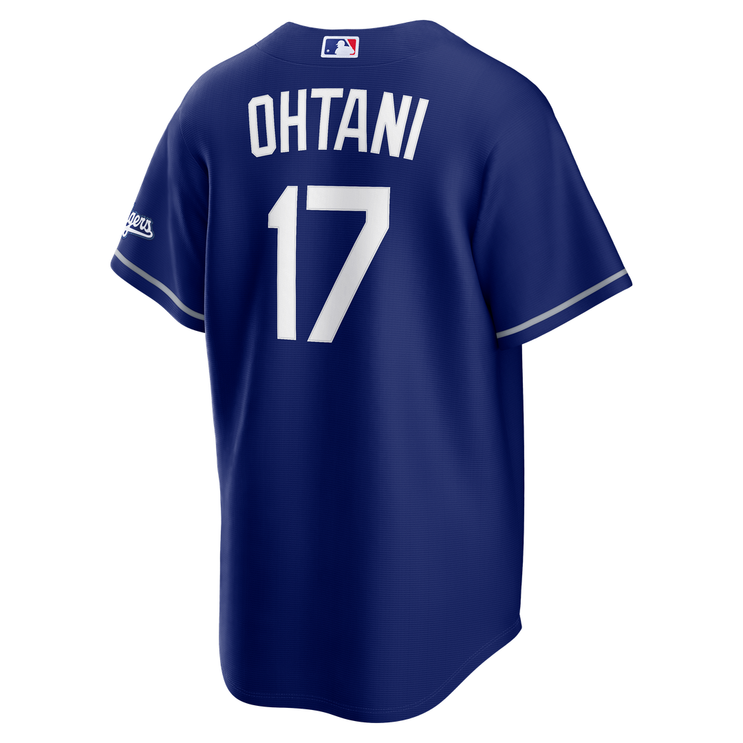 Men's Los Angeles Dodgers Shohei Ohtani Royal Alternate Stadium MLB Baseball Jersey - view 3