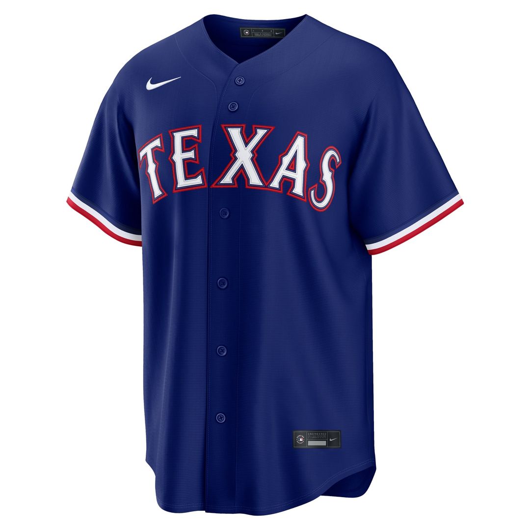 Men's Texas Rangers Corey Seager Gray Road Replica MLB Baseball Jersey - view 13