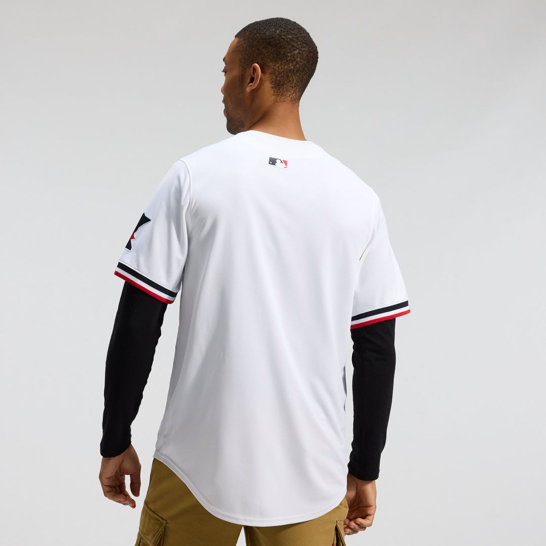 Men's Minnesota Twins White Home Limited MLB Baseball Jersey - view 3