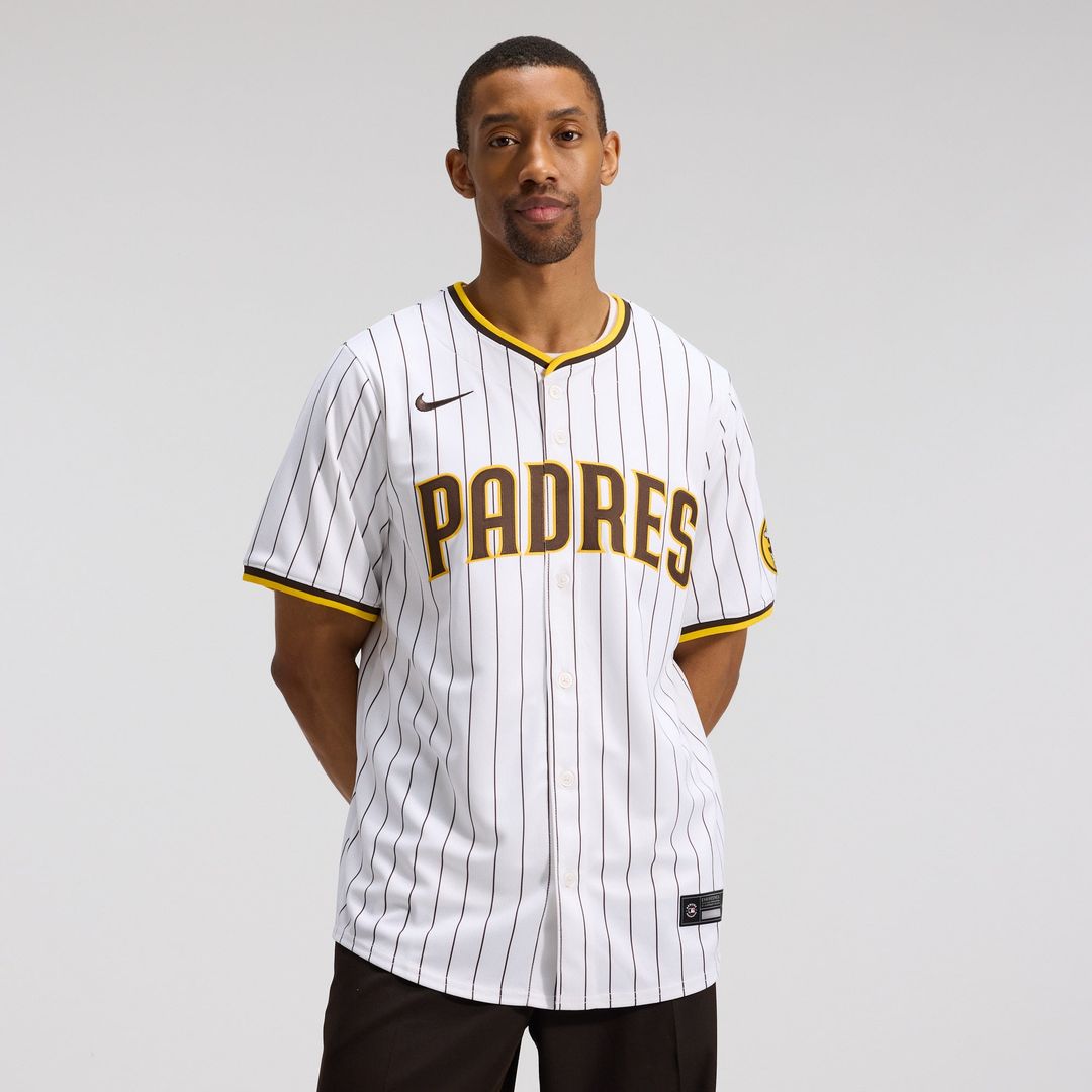 Men's San Diego Padres Fernando Tatis Jr. White Home Limited MLB Baseball Jersey - view 2