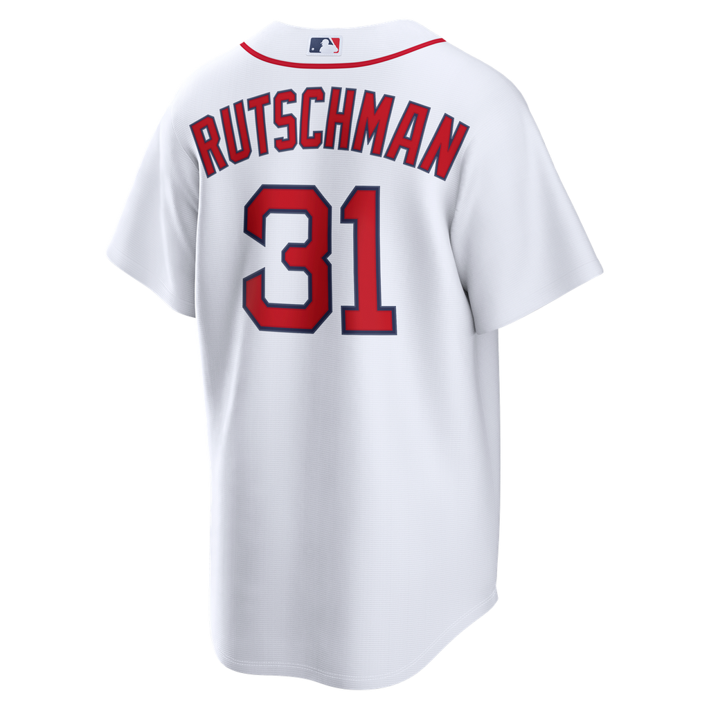 Men's Boston Red Sox Adley Rutschman White Home Replica MLB Baseball Jersey - view 5