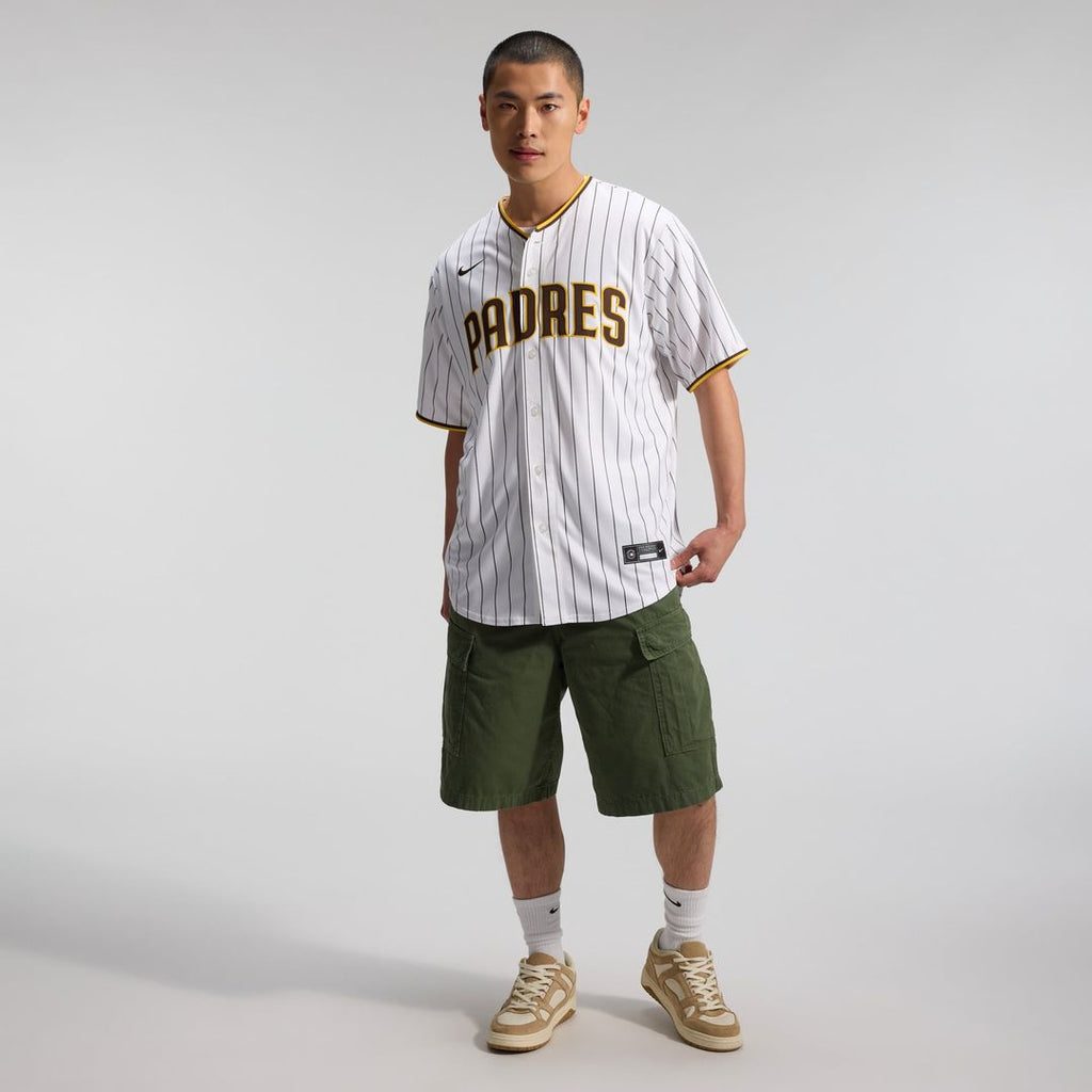 Men's San Diego Padres Sand Alternate Replica MLB Baseball Jersey - view 17