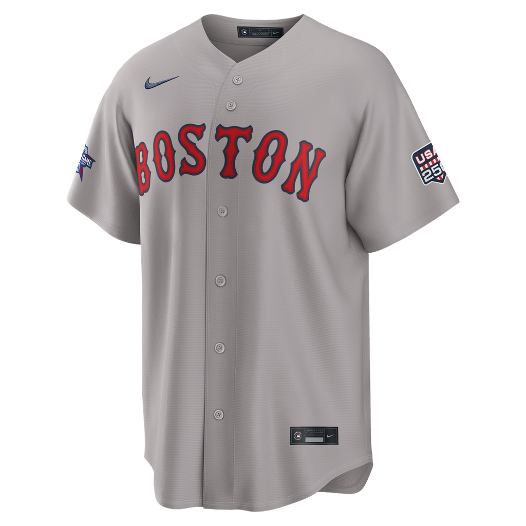 Men's 2026 All-Star Game Men's Boston Red Sox Aroldis Chapman Gray Replica MLB Baseball Jersey - view 2