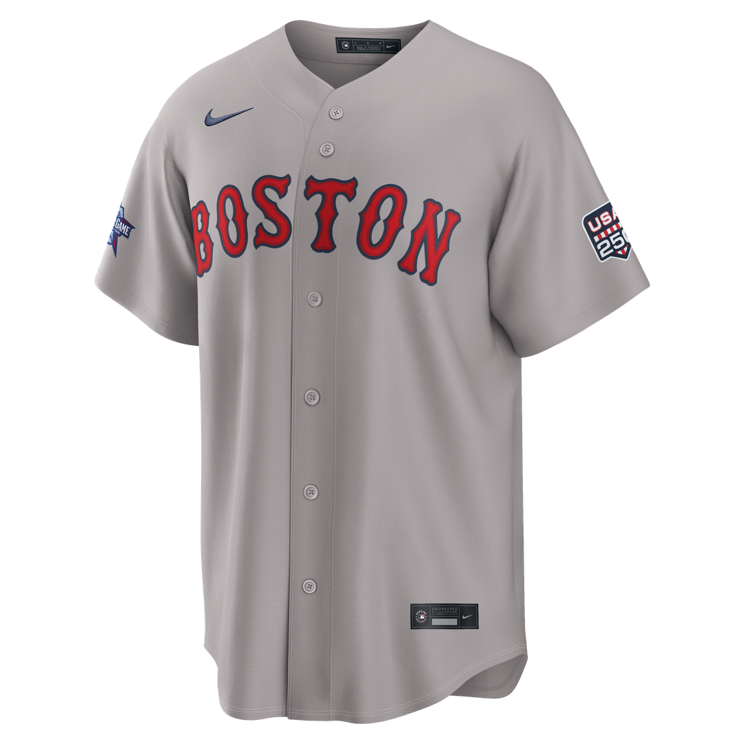 Men's 2026 All-Star Game Men's Boston Red Sox Aroldis Chapman Gray Replica MLB Baseball Jersey - view 2