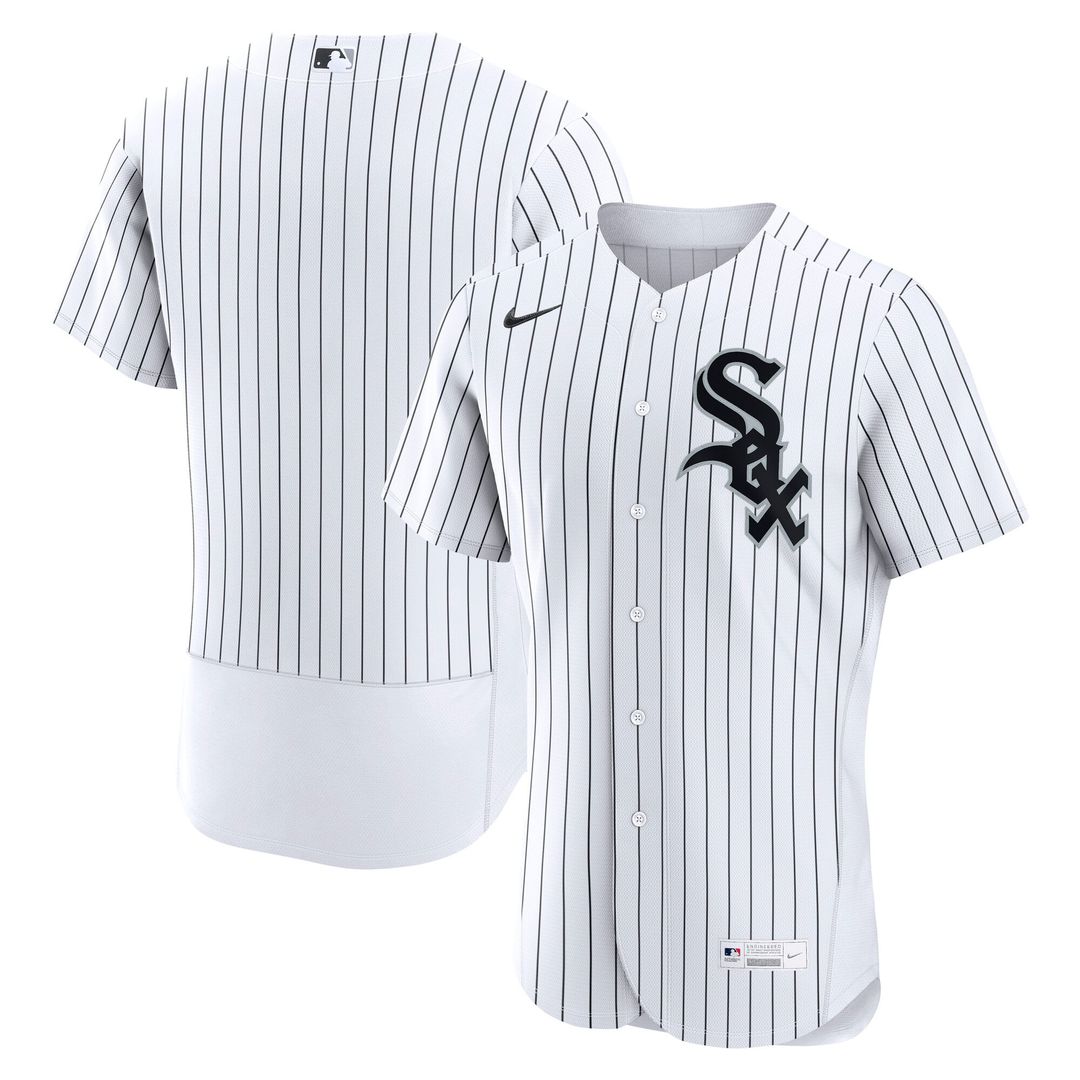 Men's Chicago White Sox White Home MLB Baseball Jersey - view 1