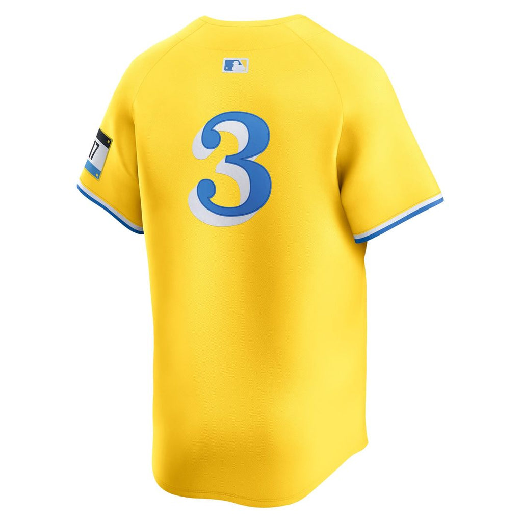 Men's Boston Red Sox Ceddanne Rafaela Gold Alternate Limited MLB Baseball Jersey - view 3