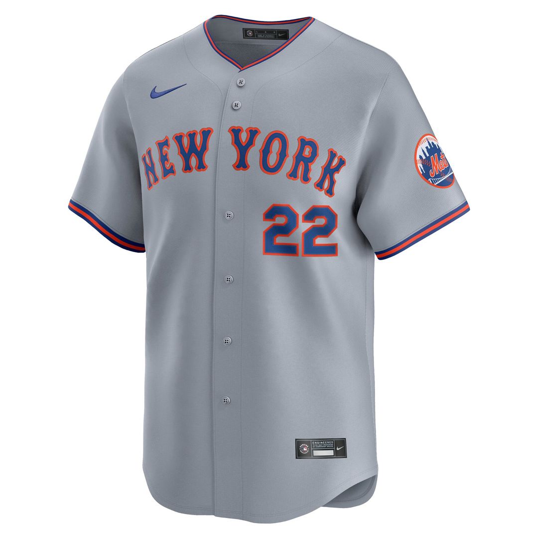 Men's New York Mets Juan Soto Gray Road Limited MLB Baseball Jersey - view 2