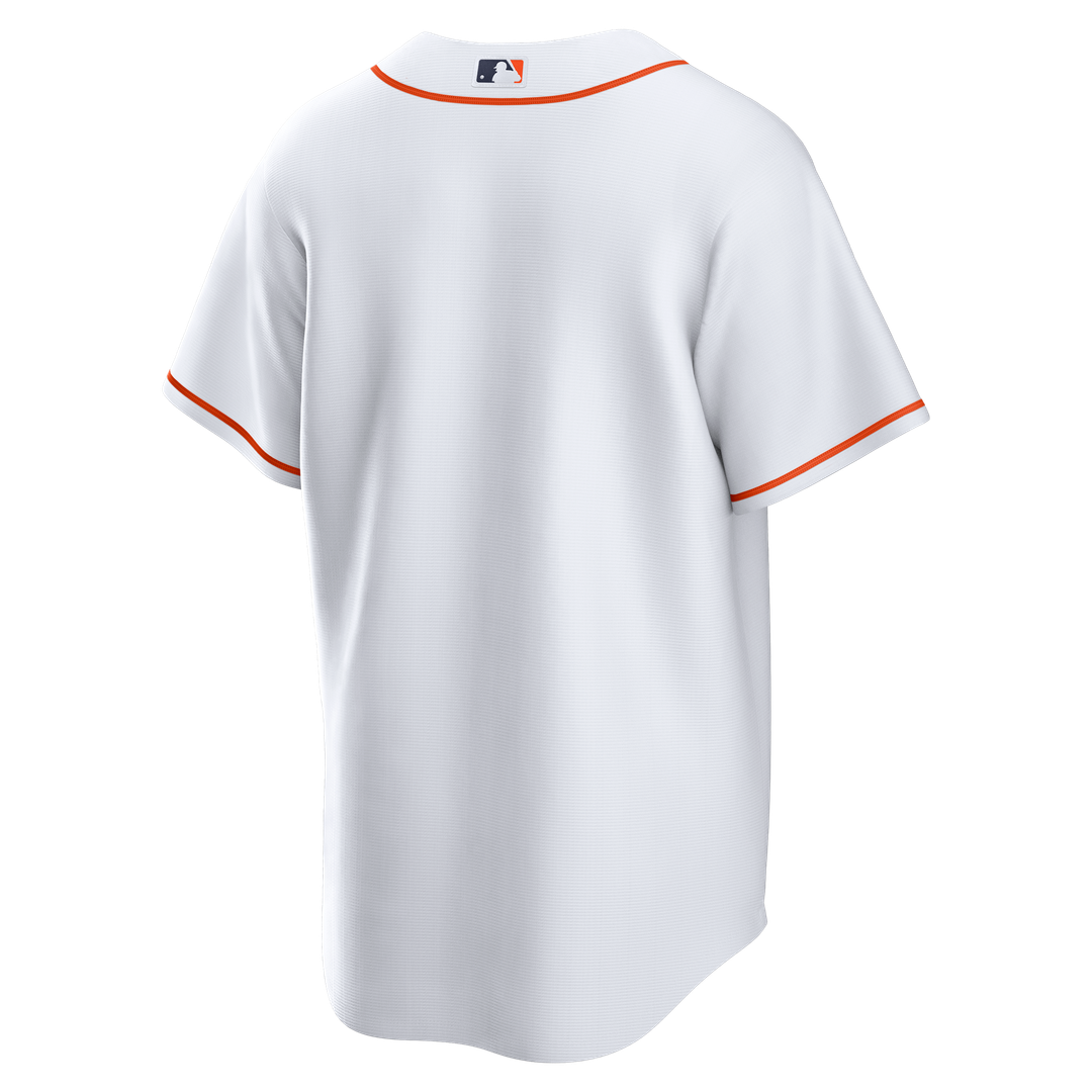 Men's Houston Astros White Home Big & Tall Replica MLB Baseball Jersey - view 3