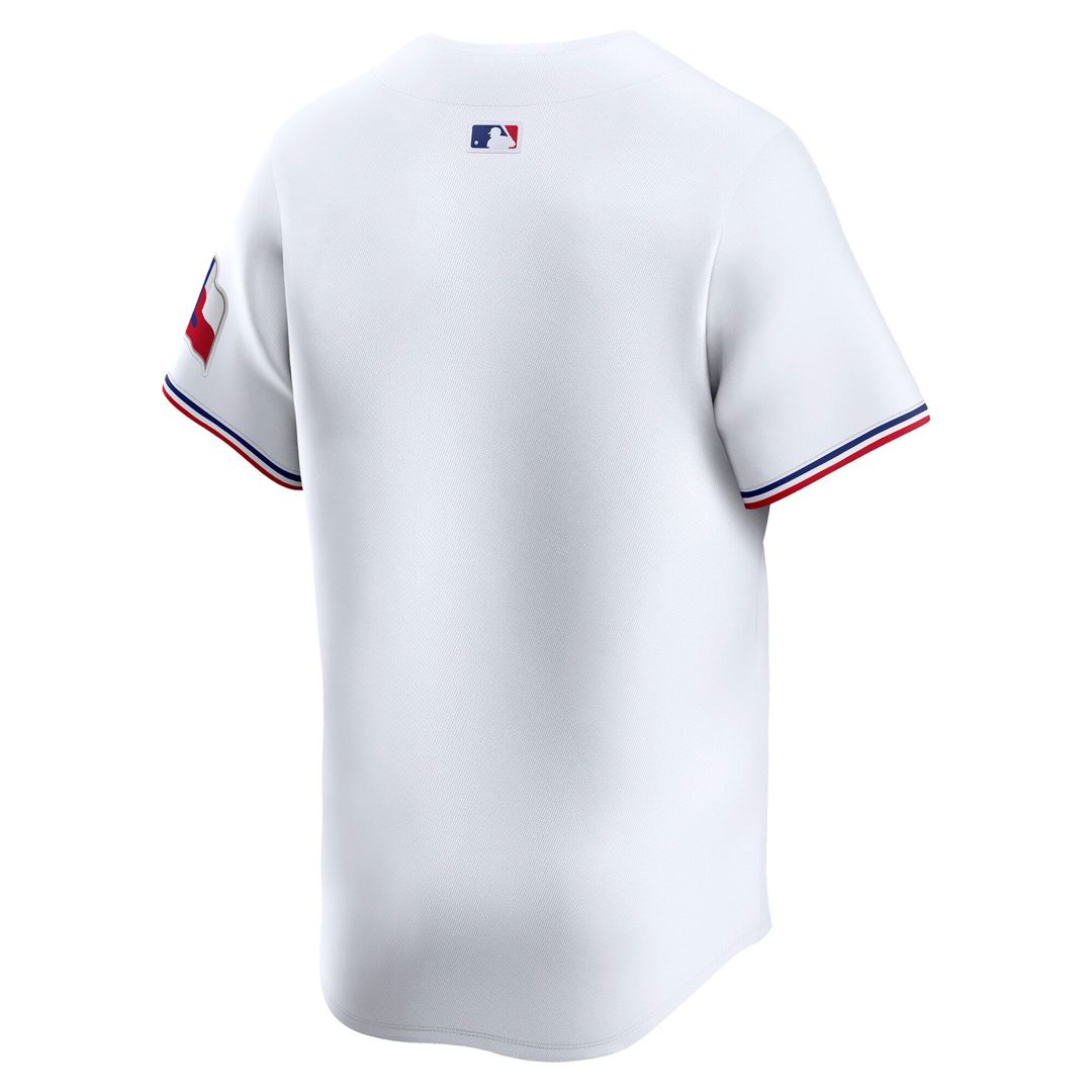 Men's Texas Rangers White Home Limited MLB Baseball Jersey - view 3